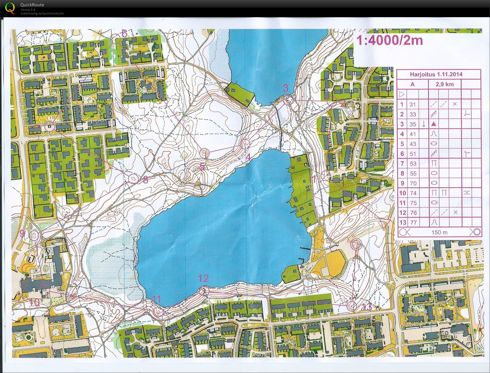Nuorten leiri - Tiilijärvi sprintti (01/11/2014)