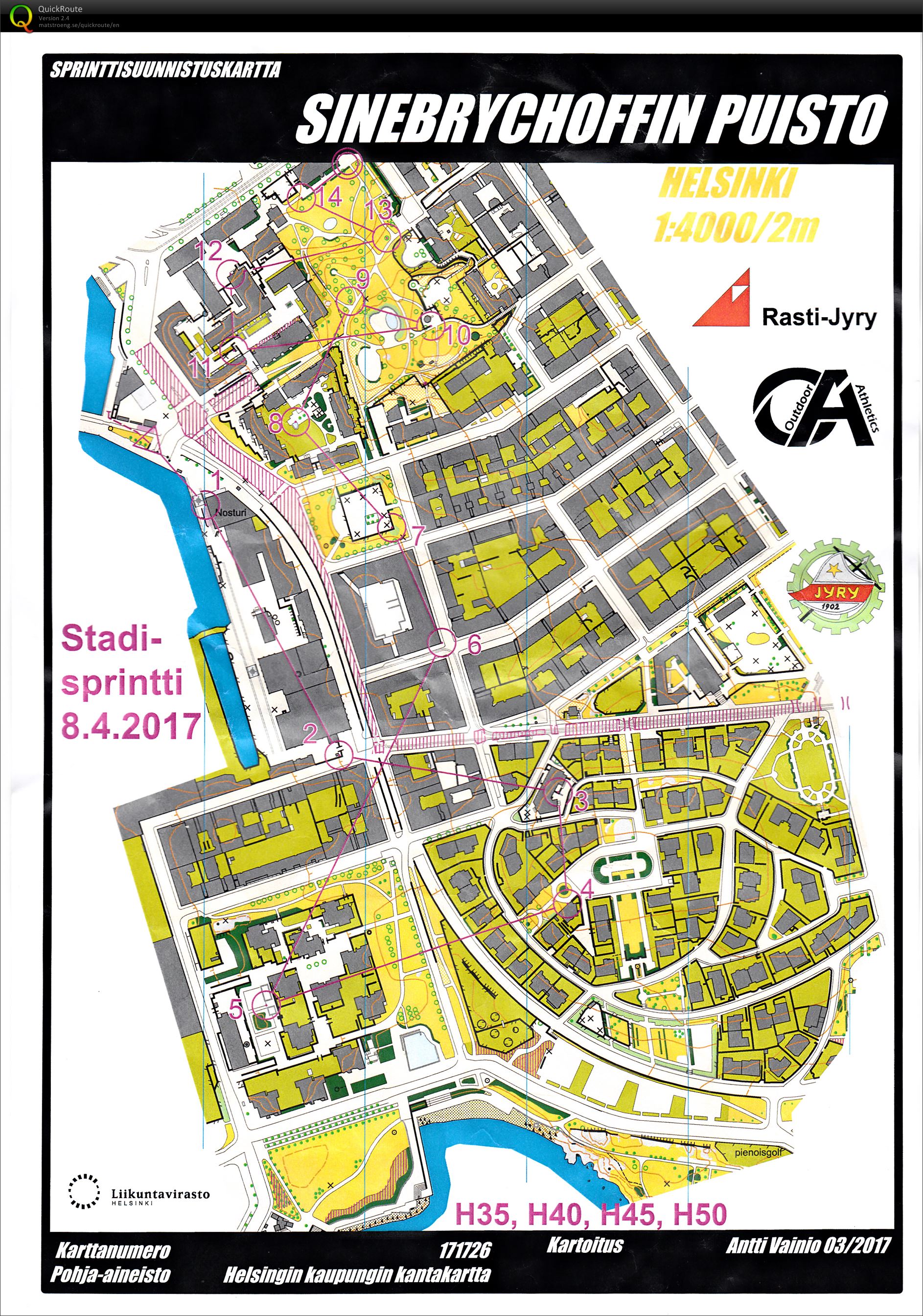 Stadisprintti 2017, H45 (08/04/2017)