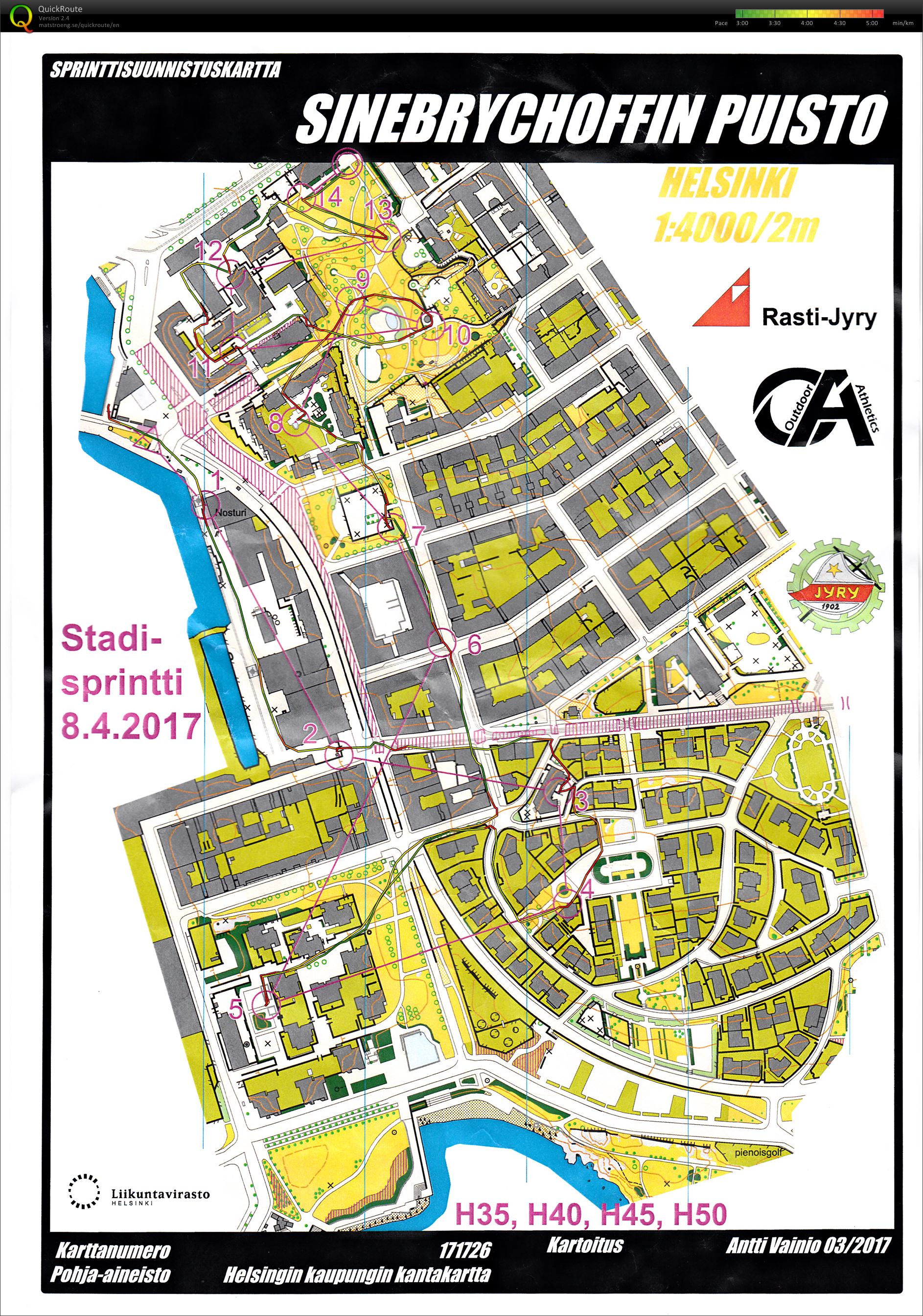 Stadisprintti 2017, H45 (08/04/2017)