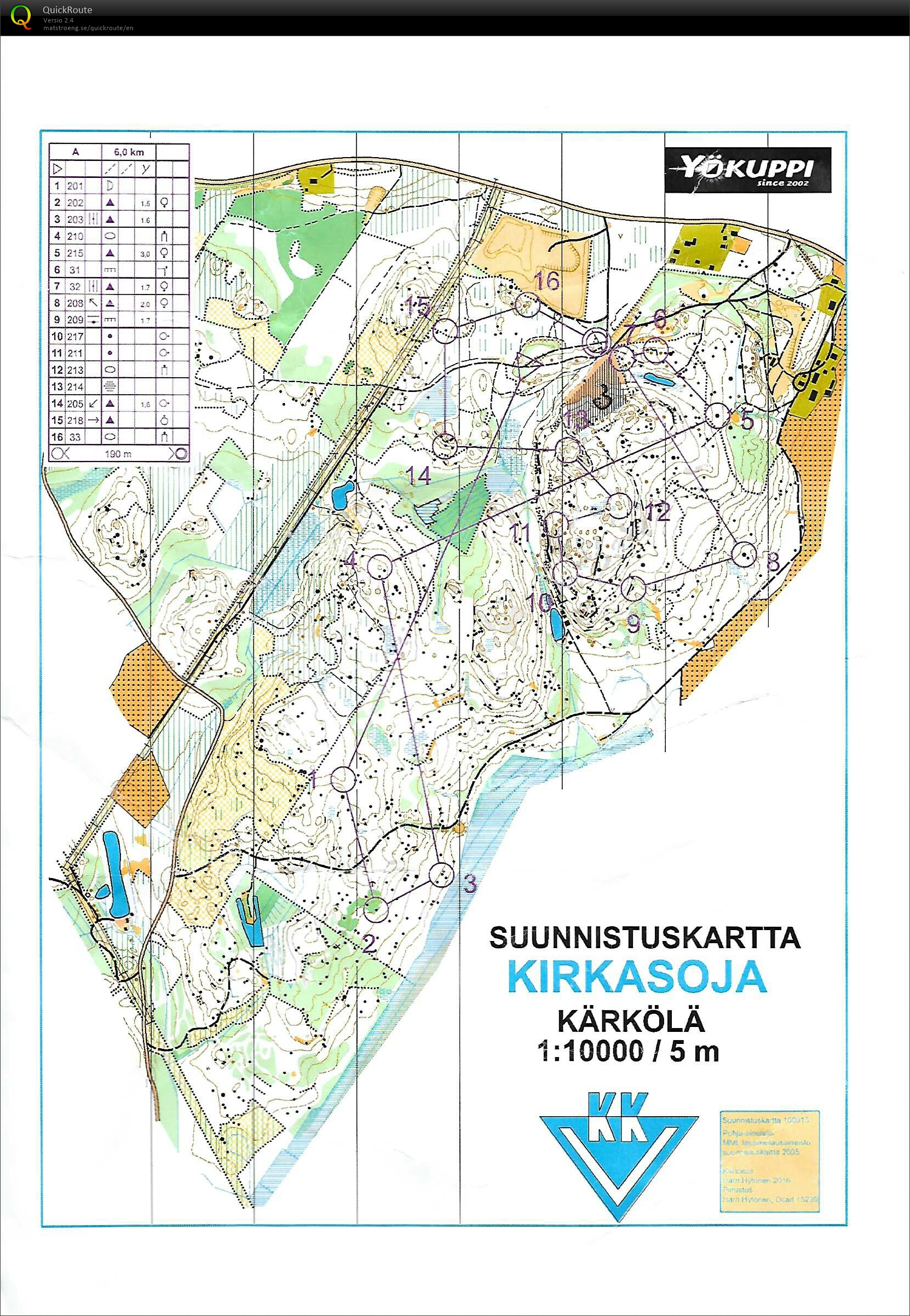 Yökuppi Kirkasoja (12/04/2017)