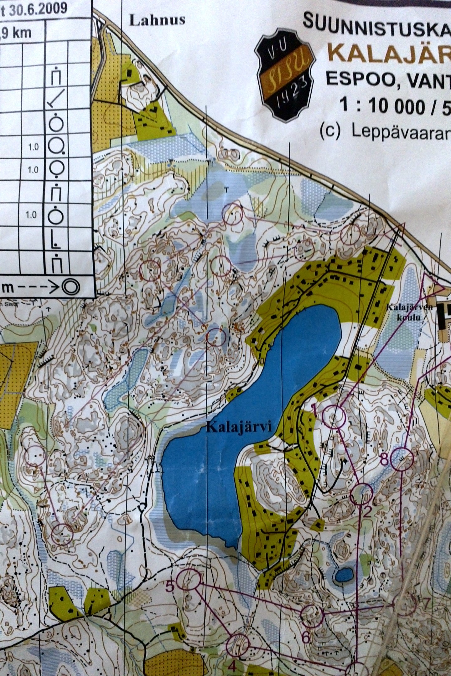 Kalajärvi night training (12/06/2013)
