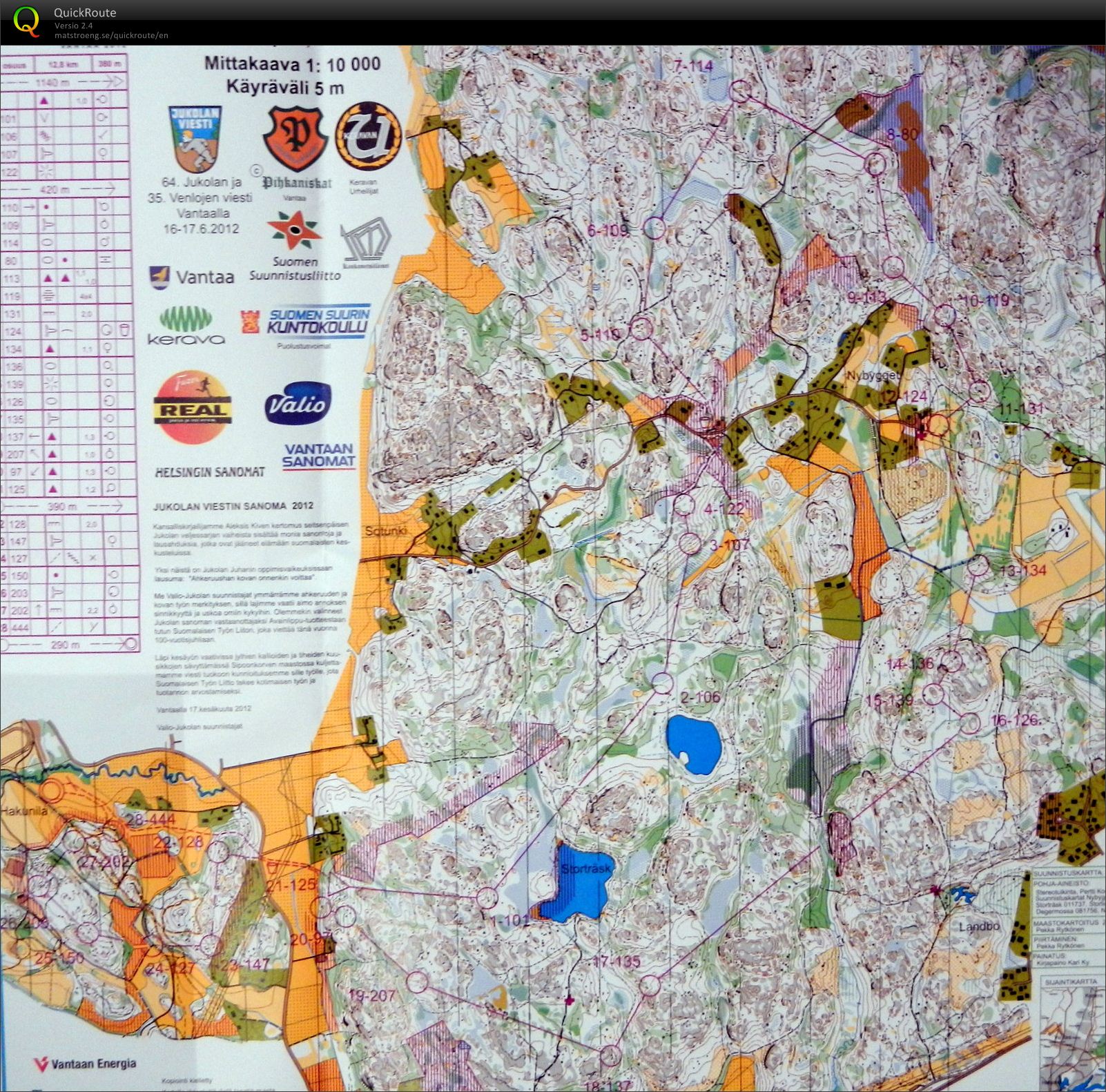 Valio-Jukola 2012 (16/06/2012)