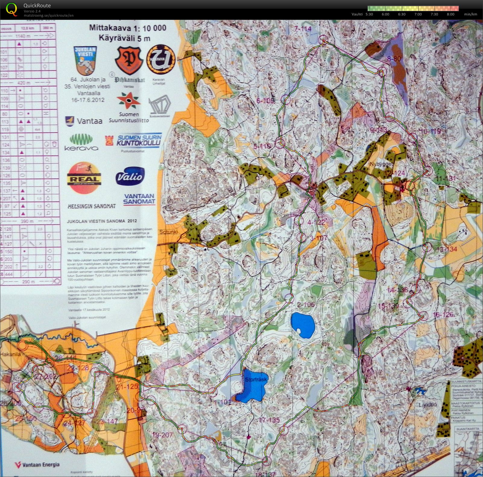 Valio-Jukola 2012 (16/06/2012)