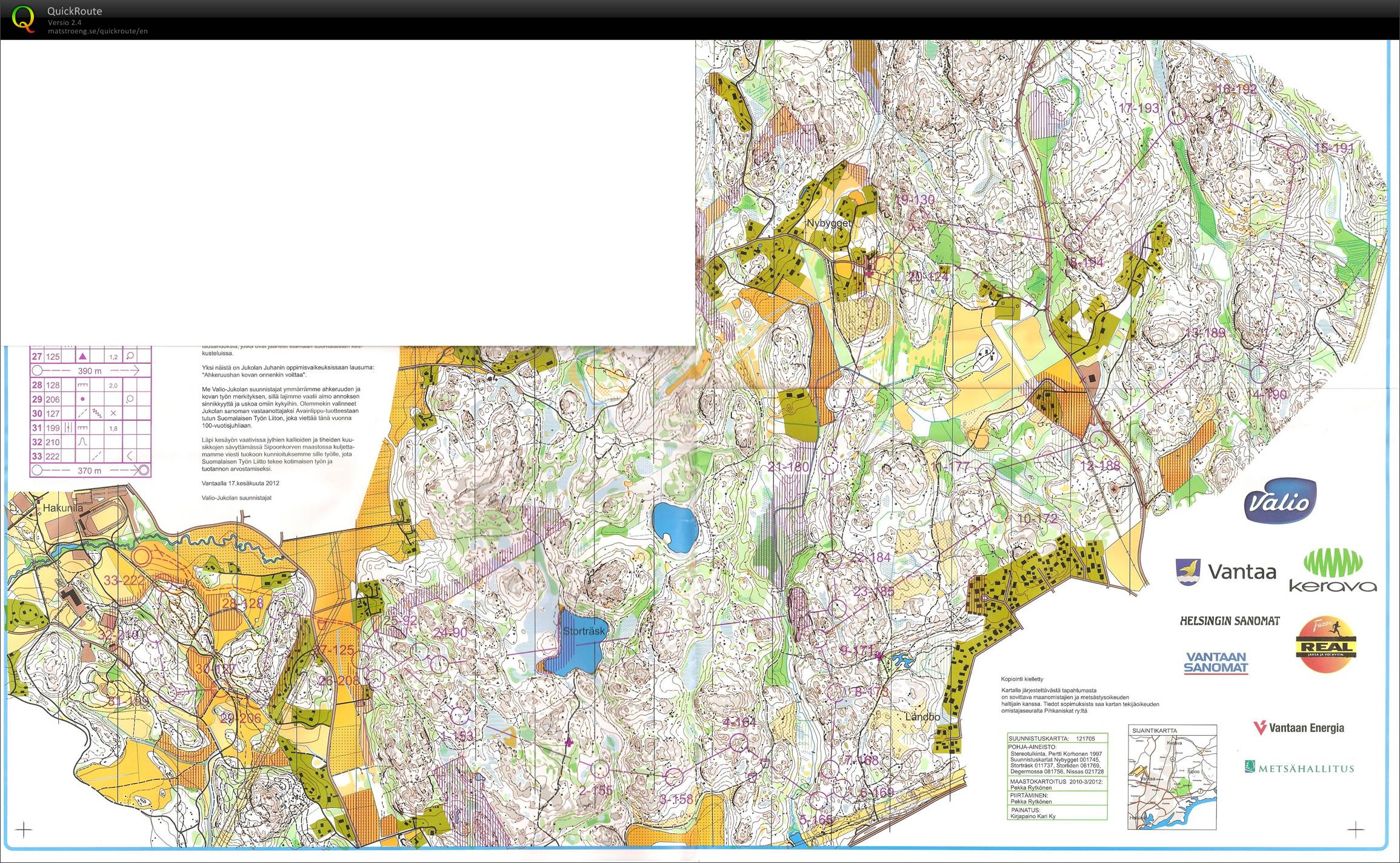 Valio-Jukola 2012 (17/06/2012)