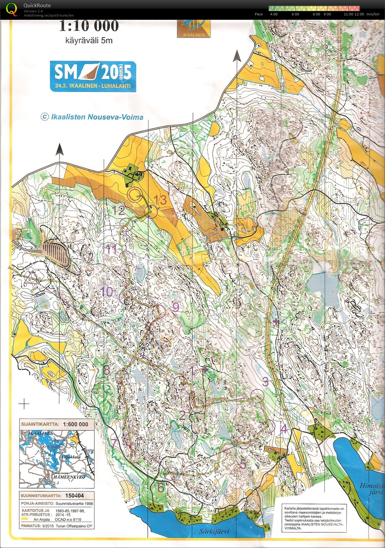 SM-keskimatka 2015 finaali (24.05.2015)