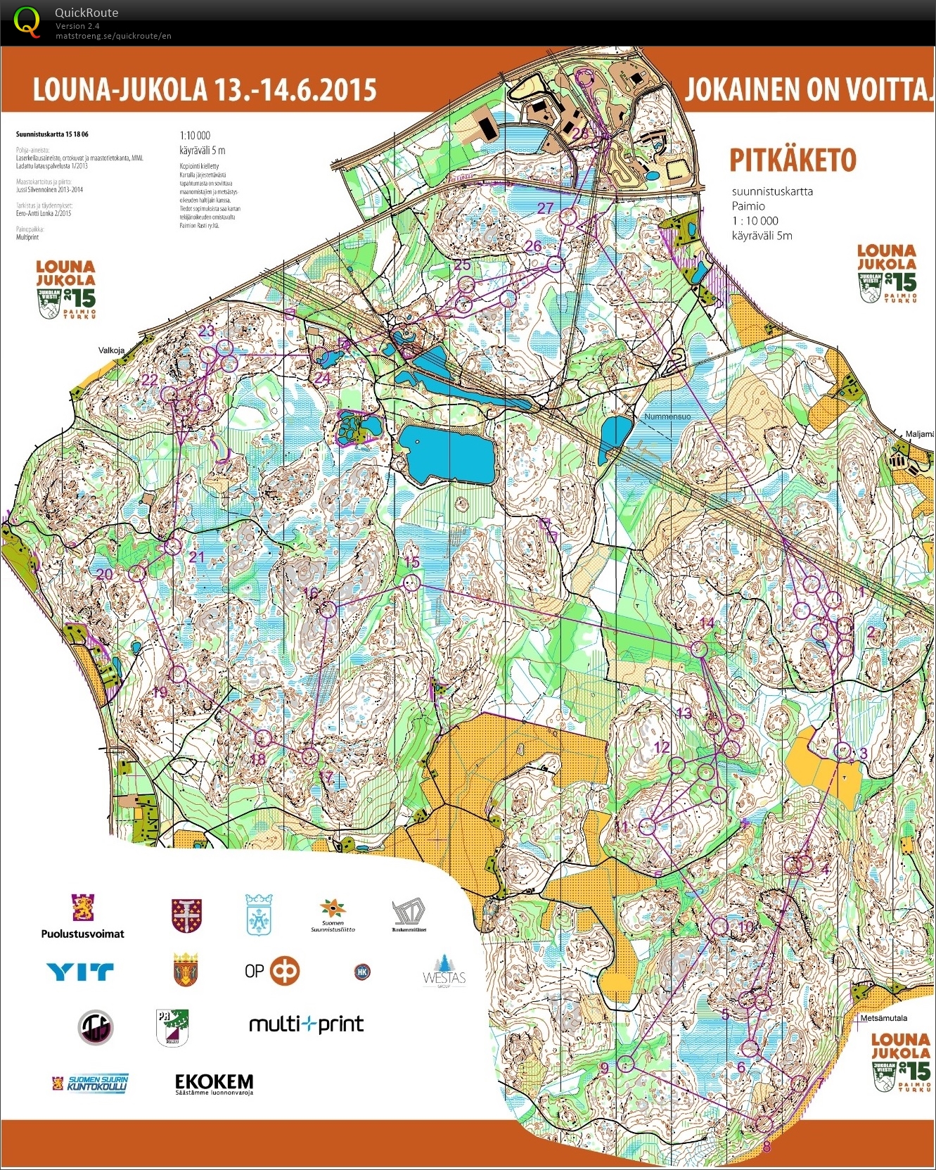 Jukola 2015 (13.06.2015)
