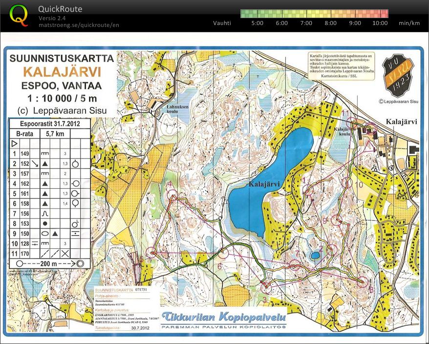 Espoorastit 31.7.2012 (31.07.2012)