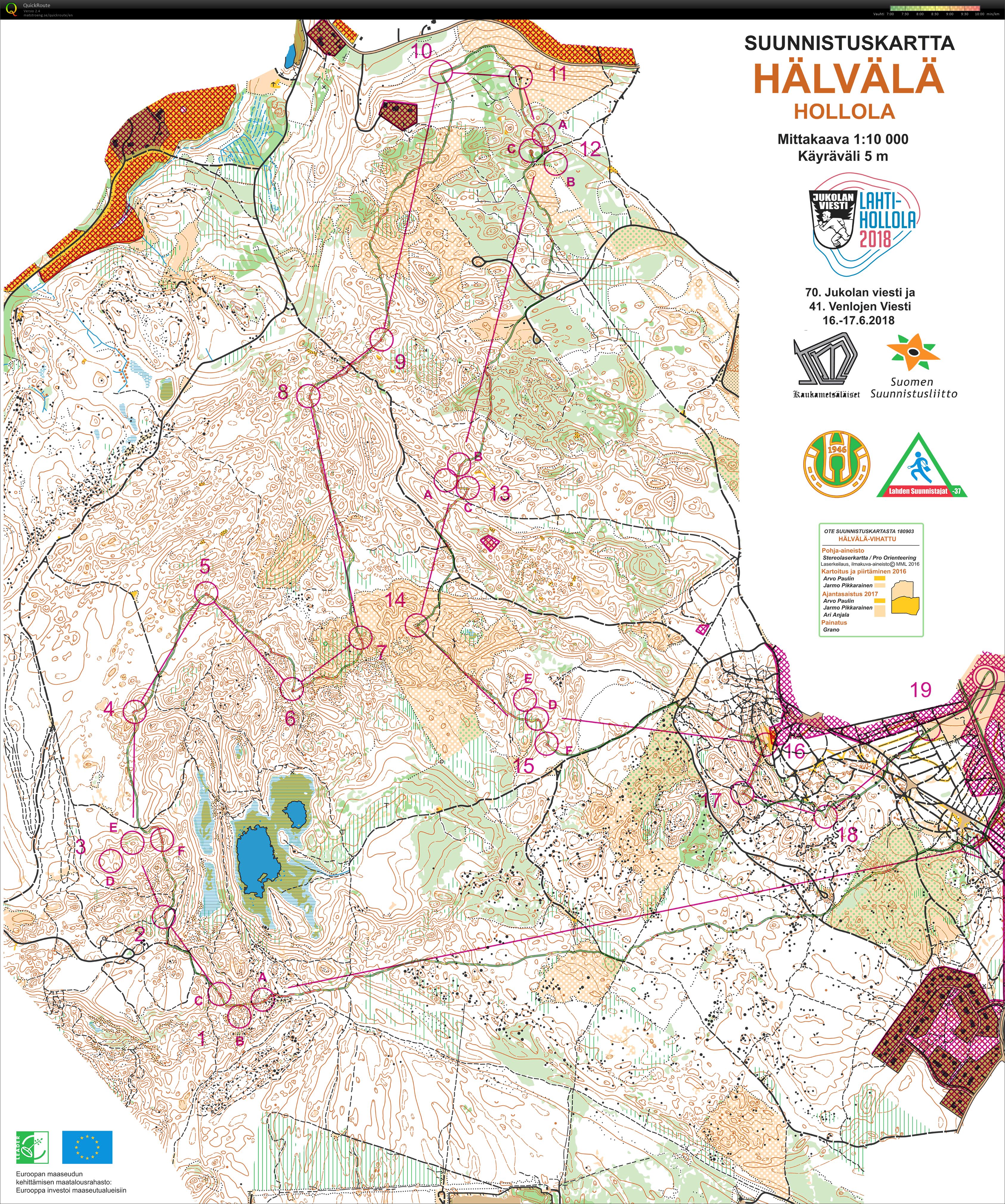 Jukola 1. osuus (2018-06-16)