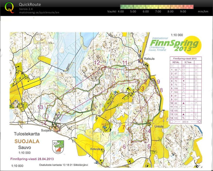 Finnspring 2013 relay (28/04/2013)