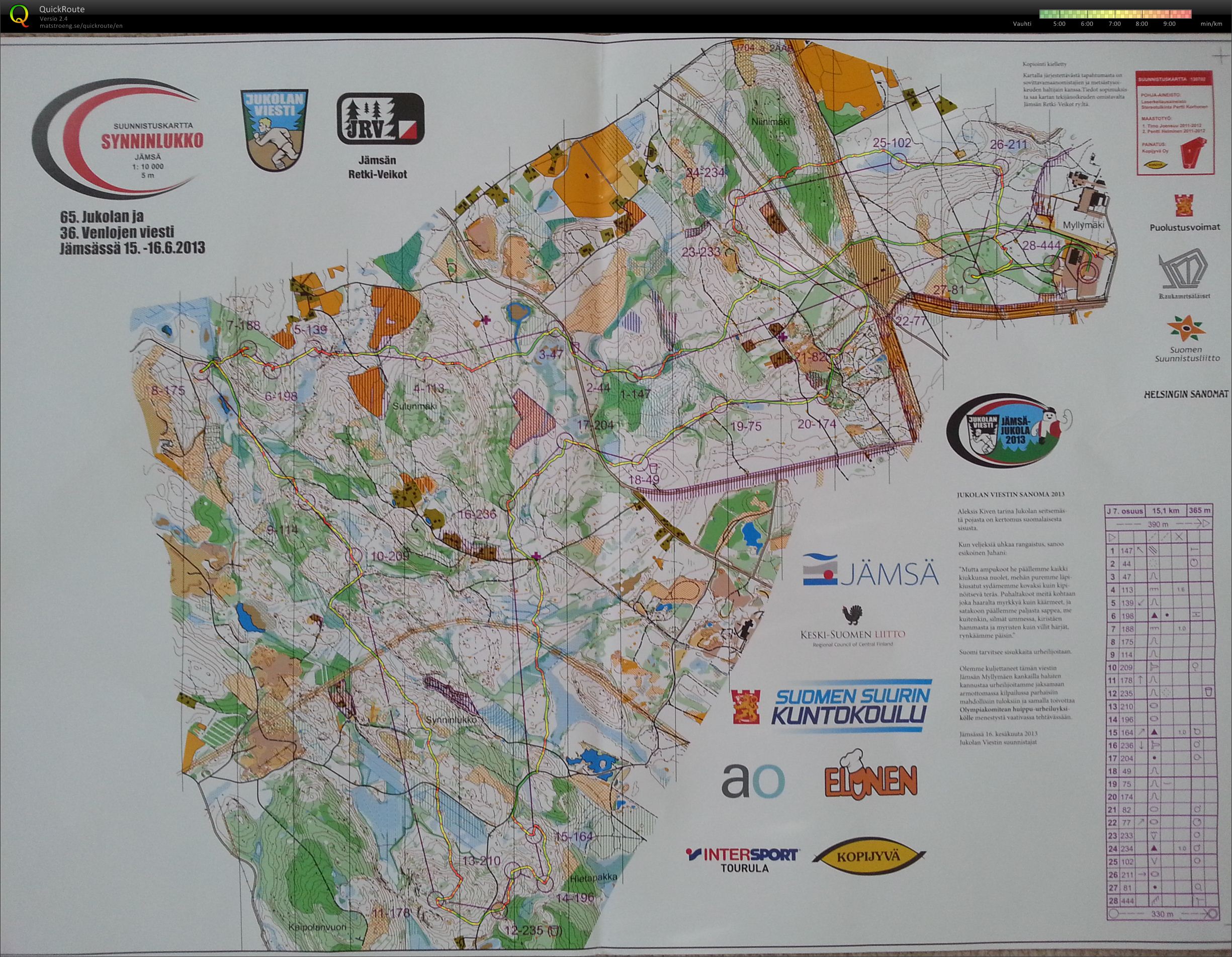 Jukola 2013 (16.06.2013)