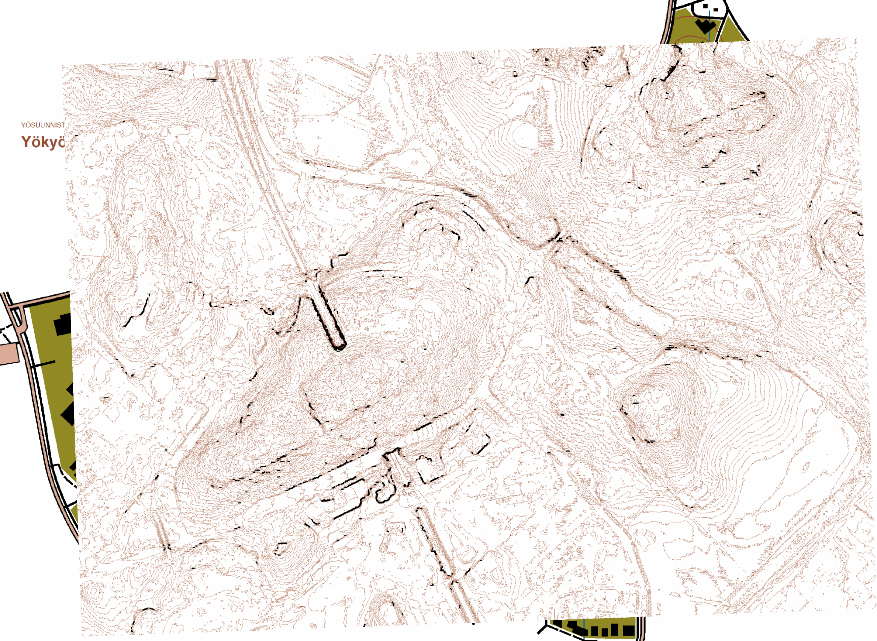 Yökyöpelin jäkäläyllätys vs LIDAR map (27/05/2012)
