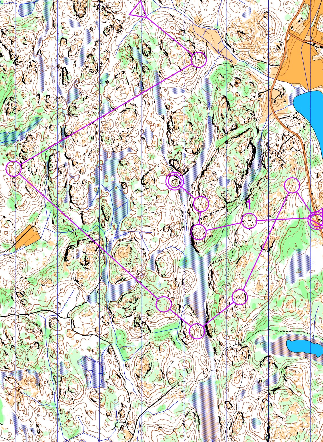 Sipoonkorpi warmup-intervals-warmdown (2013-12-21)