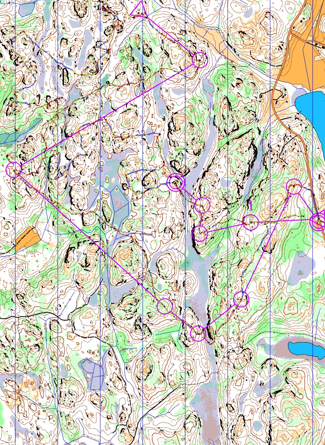 Sipoonkorpi warmup-intervals-warmdown (2013-12-21)