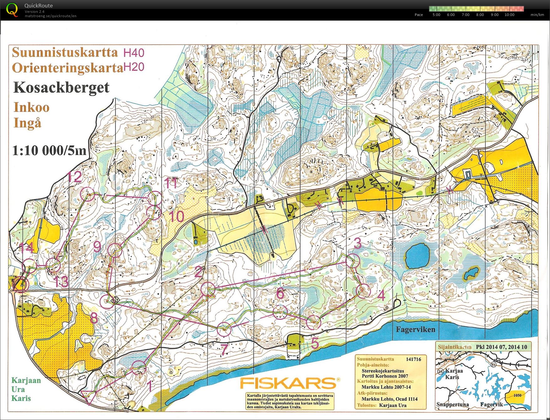 Billnäs keskimatka 2014 (06.04.2014)