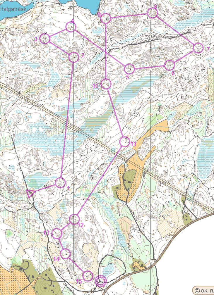OK Raseborg vårtävling 2014 H40 (2014-04-12)