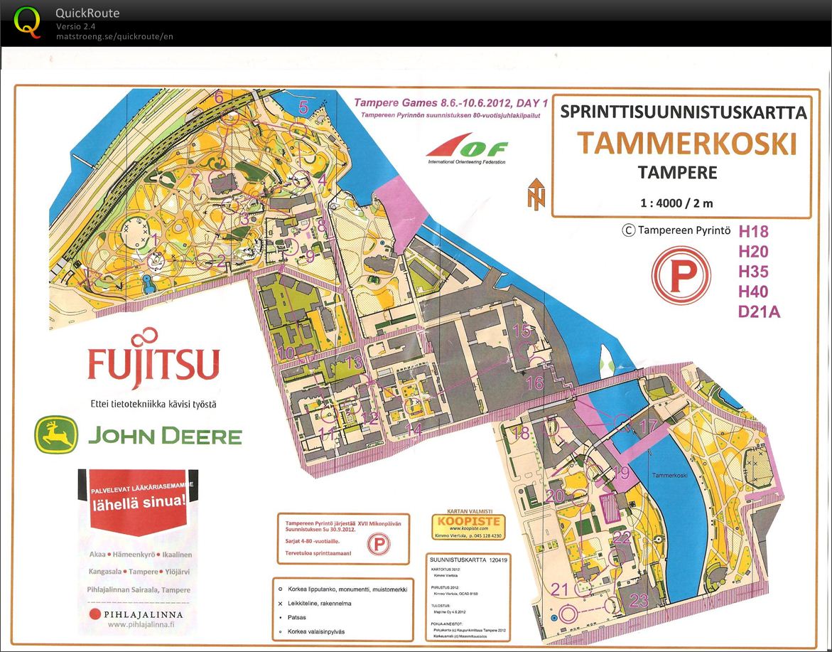 Tampere Games 2012 day 1 (08.06.2012)