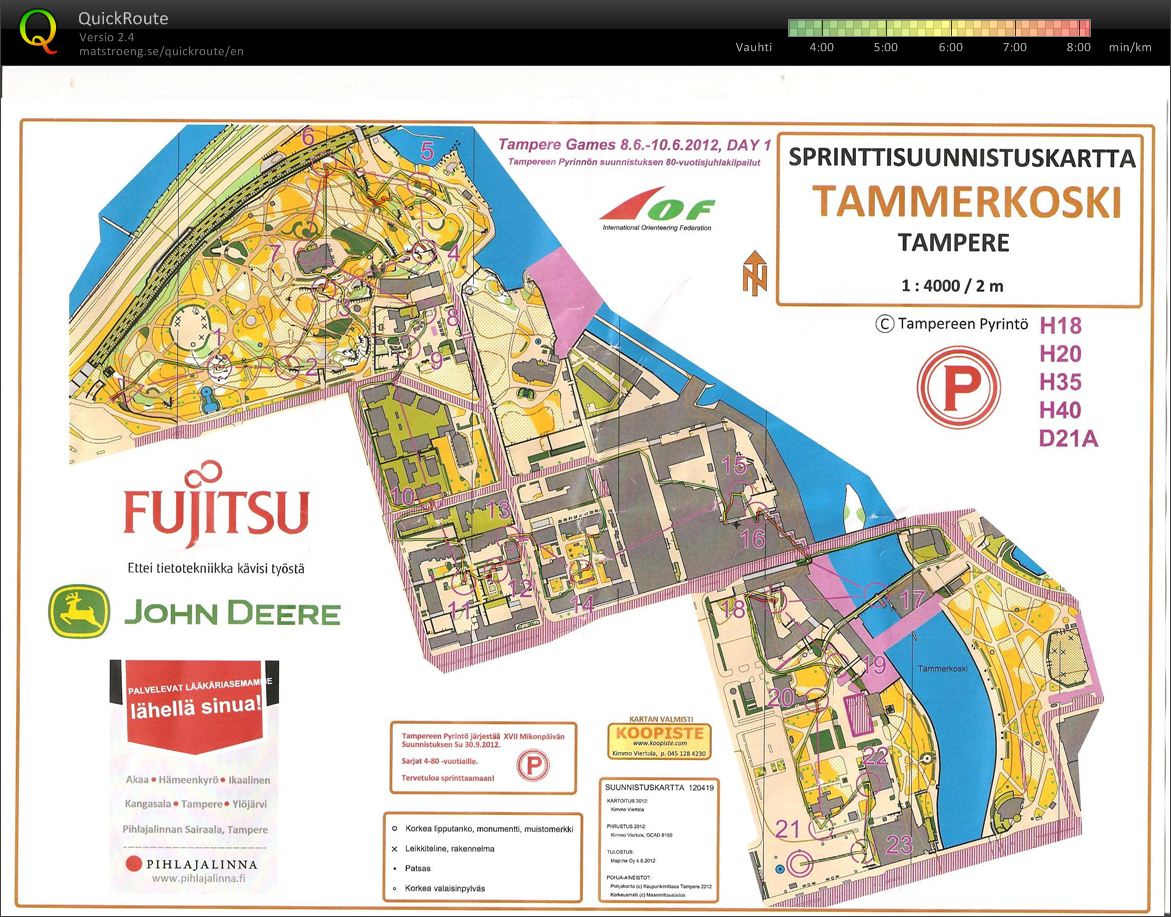 Tampere Games 2012 day 1 (08.06.2012)
